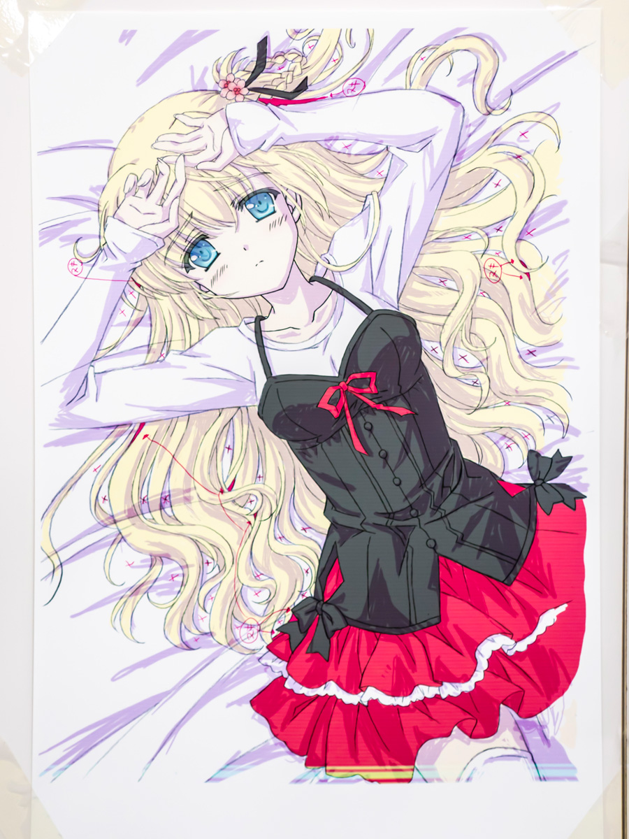 秋乃武彦 原画アートワークス ねこねこソフト・秋乃武彦原画イラスト展に行った日のこと。｜針生