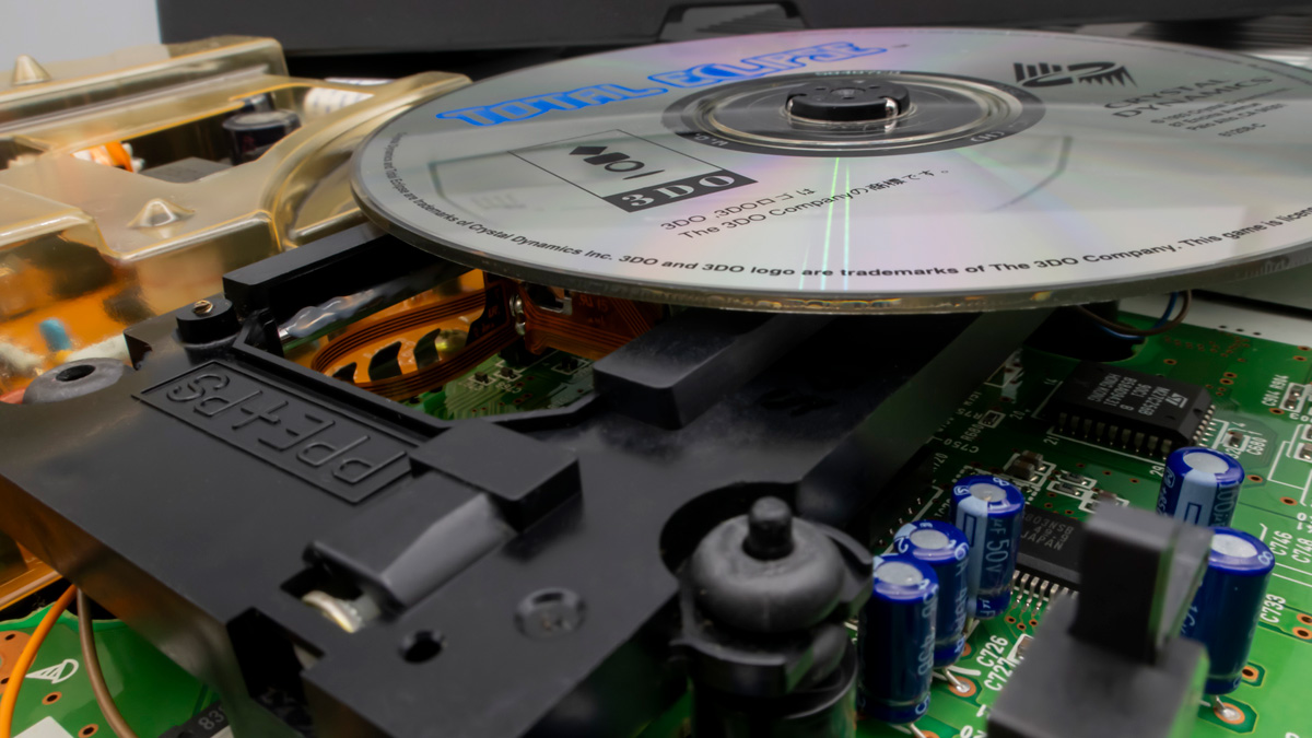 Panasonic 3DO 分解 修理 ピックアップレンズ
