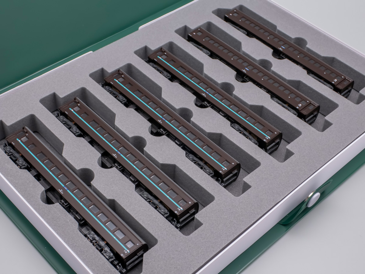 Nゲージ】C62蒸気機関車🚂の客車「スハ44系 特急はと」がフル