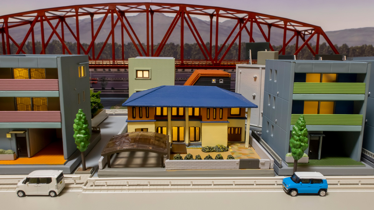 Nゲージ 建物コレクション 建コレ 現代住宅C4