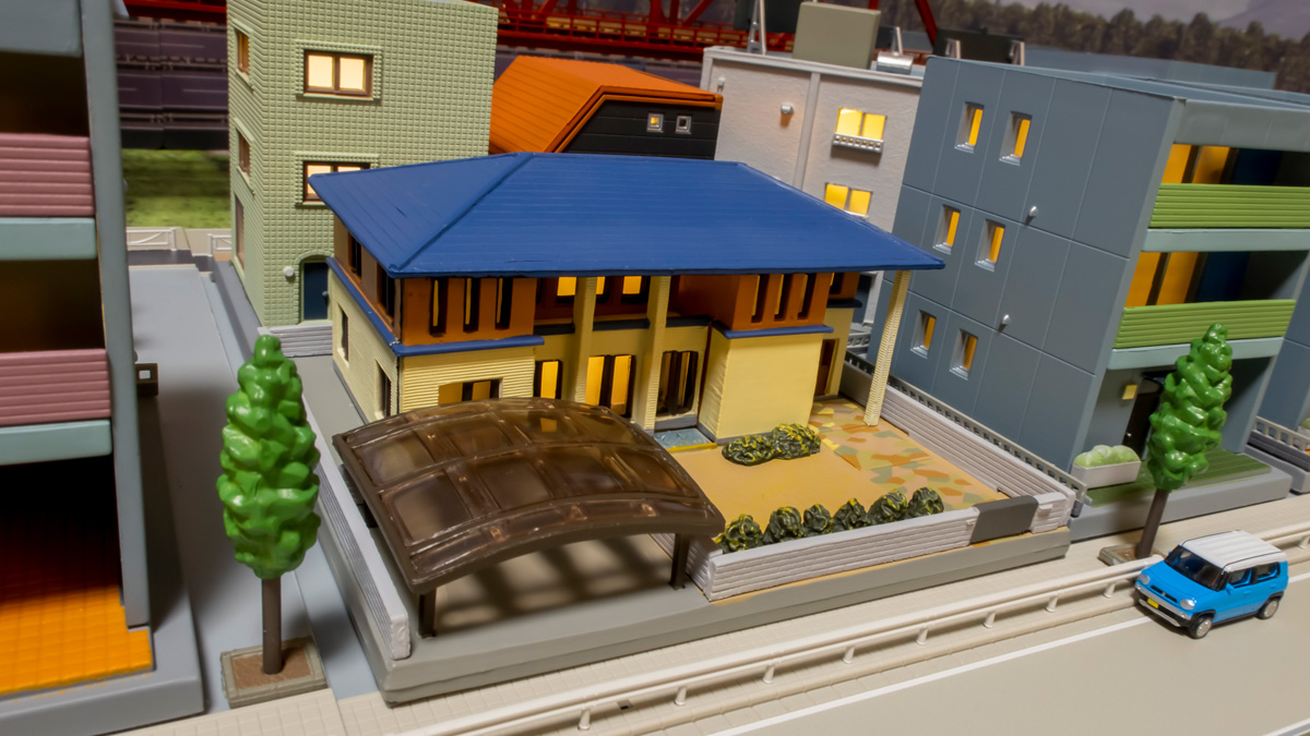 Nゲージ 建物コレクション 建コレ 現代住宅C4