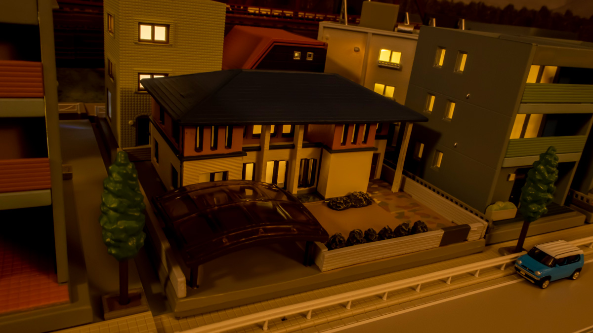 Nゲージ 建物コレクション 建コレ 現代住宅C4
