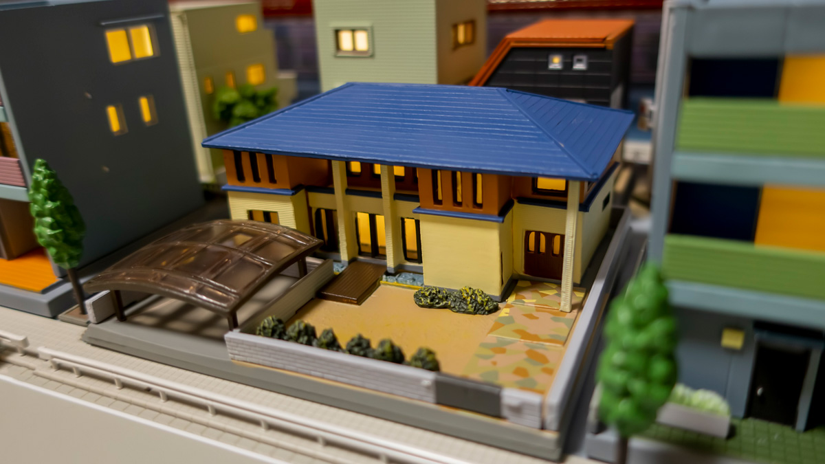 Nゲージ 建物コレクション 建コレ 現代住宅C4
