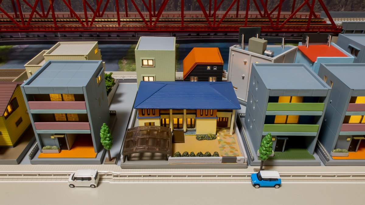 Nゲージ 建物コレクション 建コレ 現代住宅C4