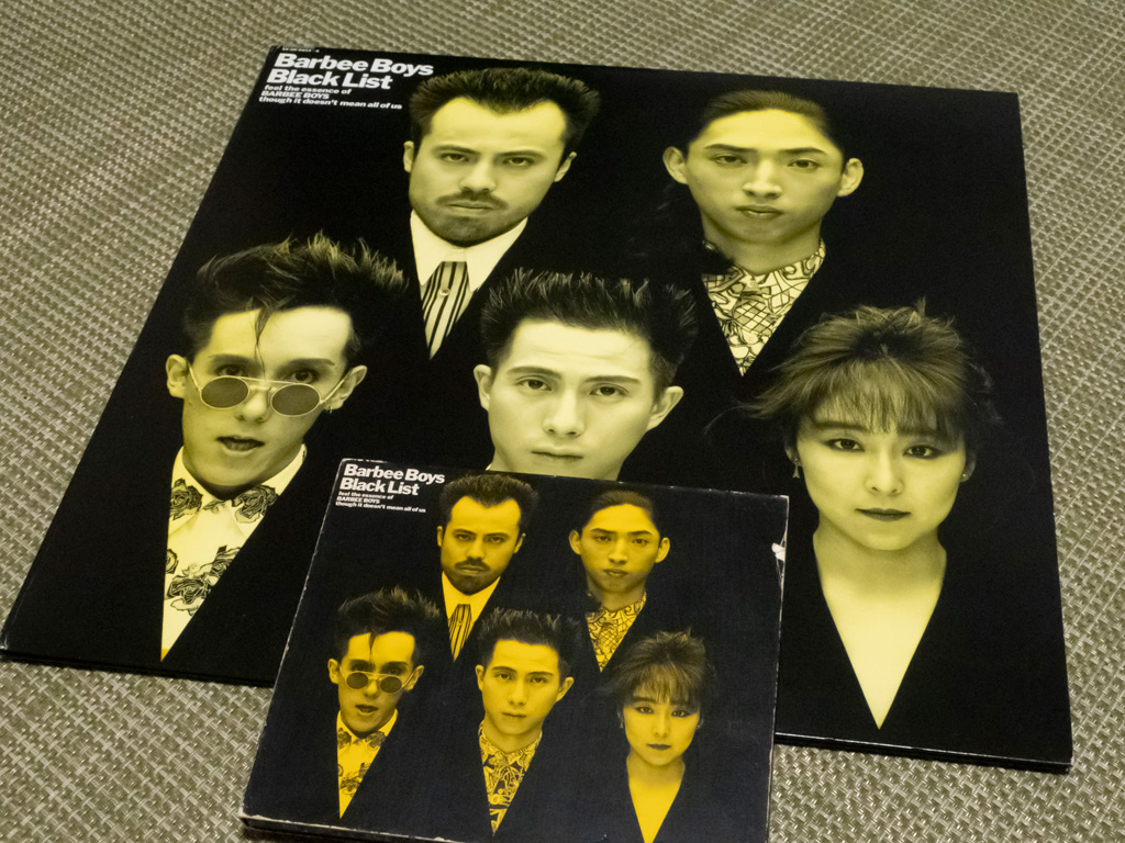 BARBEE BOYS ベスト盤「Black List」レコードを買い増し