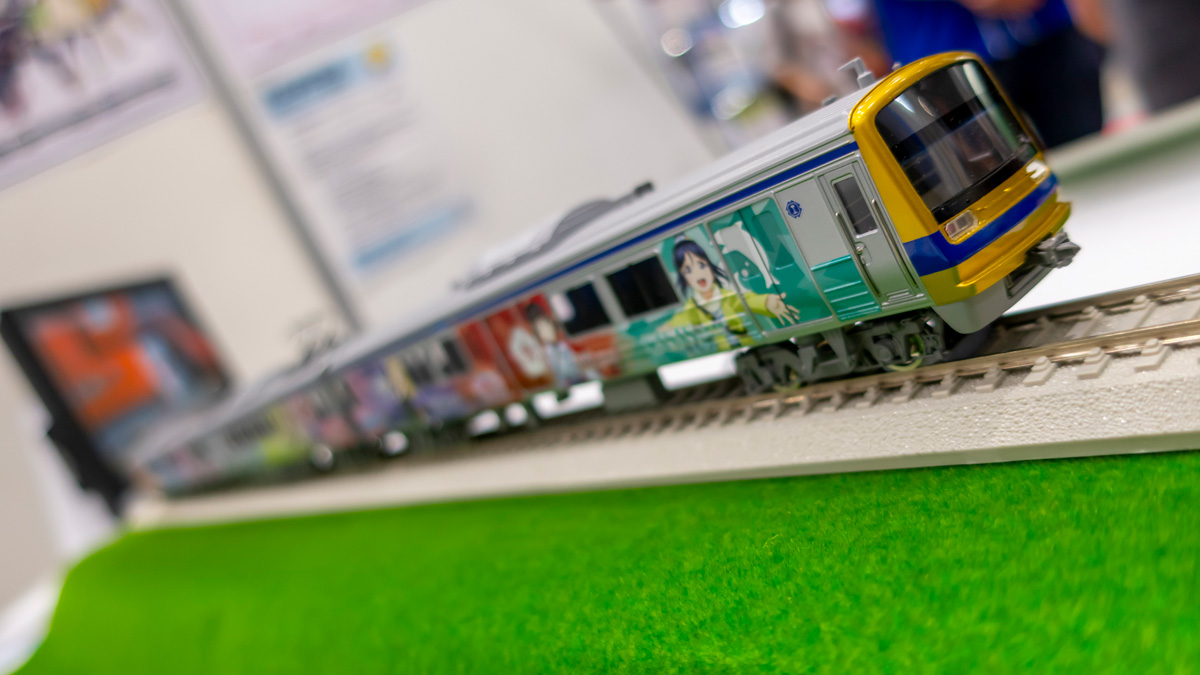 全日本模型ホビーショー2024秋 カツミ 伊豆箱根鉄道7000系 ラブライブ