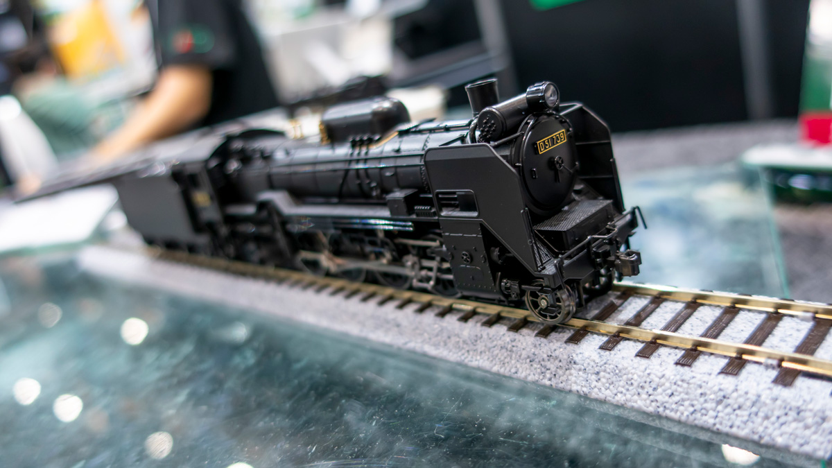 全日本模型ホビーショー2024秋 KATO HOゲージ D51 蒸気機関車