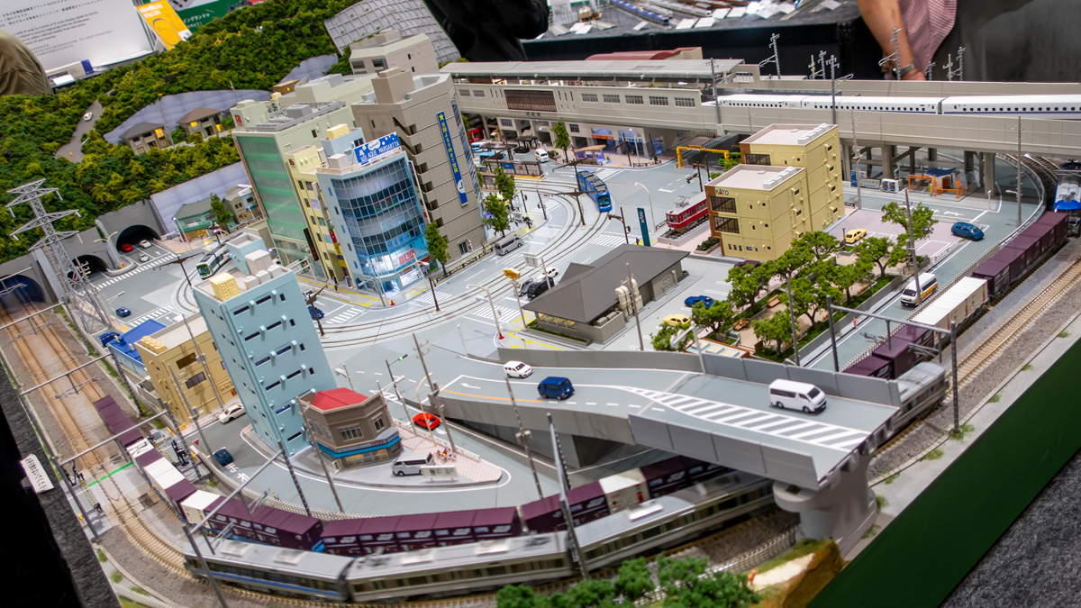 全日本模型ホビーショー2024秋 KATO Cityscape Studio MAJIRI ジオラマ