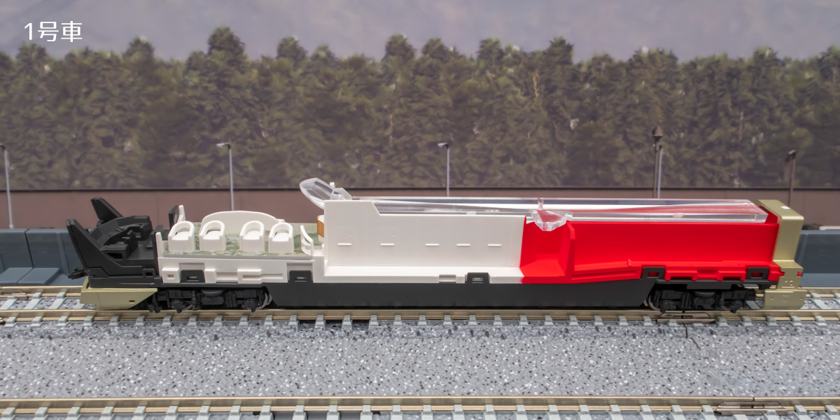 Nゲージ TOMIX 四季島 エヌ小屋 室内表現シート 内部