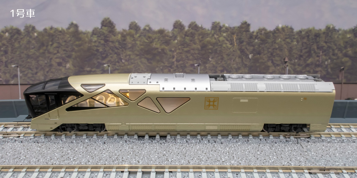 Nゲージ TOMIX 四季島 エヌ小屋 室内表現シート ボディ外装