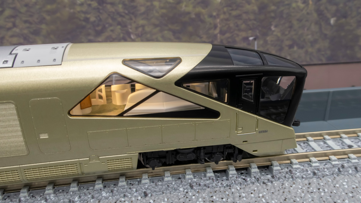 Nゲージ TOMIX 四季島 エヌ小屋 室内表現シート 細部