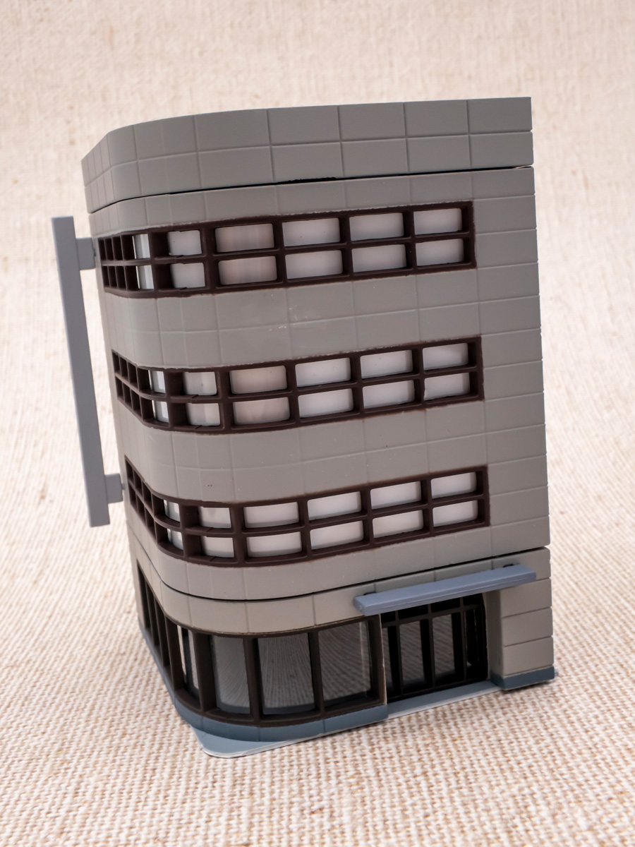 Nゲージ TOMYTEC 建物コレクション 交差点の建物 オフィスビル