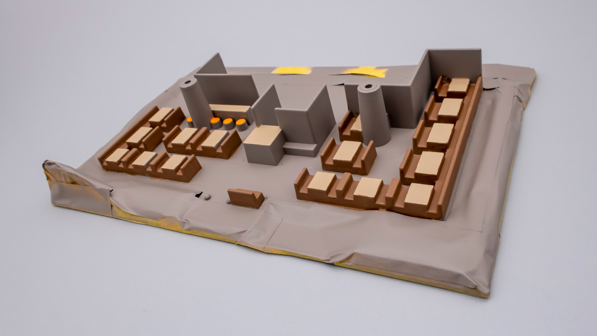 Nゲージ KATO ファミリーレストラン デニーズ 塗装