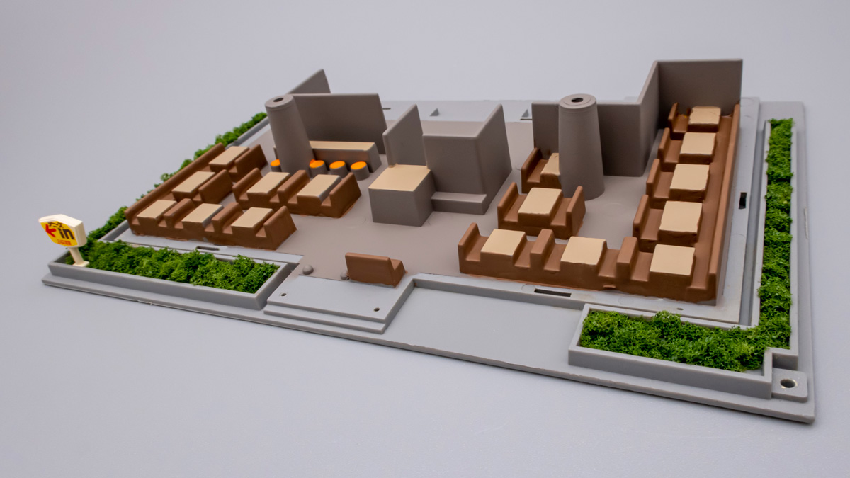 Nゲージ KATO ファミリーレストラン デニーズ 塗装