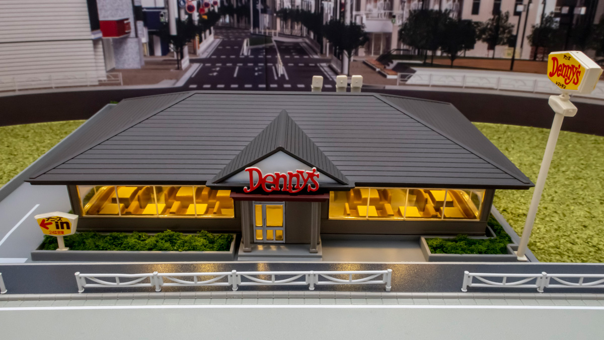 Nゲージ KATO ファミリーレストラン デニーズ 塗装