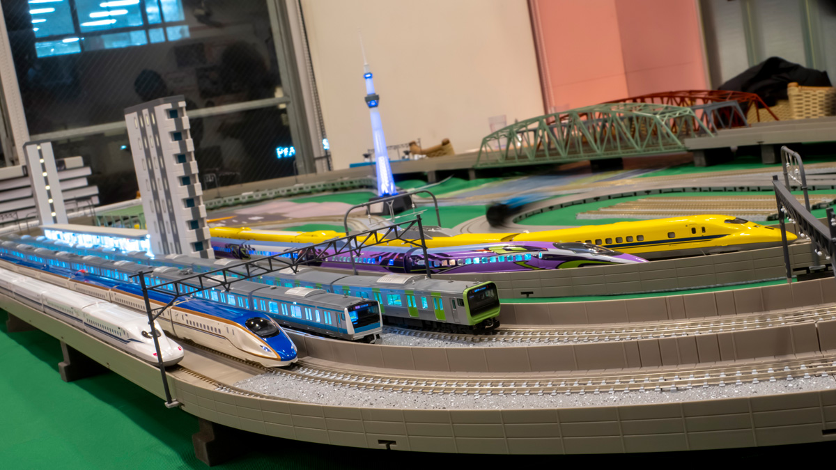 秋葉原 メイド喫茶 メイリッシュ Nゲージ走行会