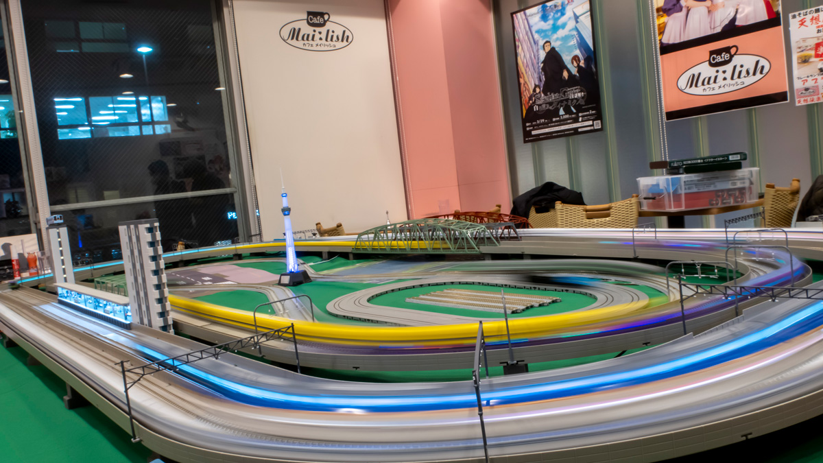 秋葉原 メイド喫茶 メイリッシュ Nゲージ走行会