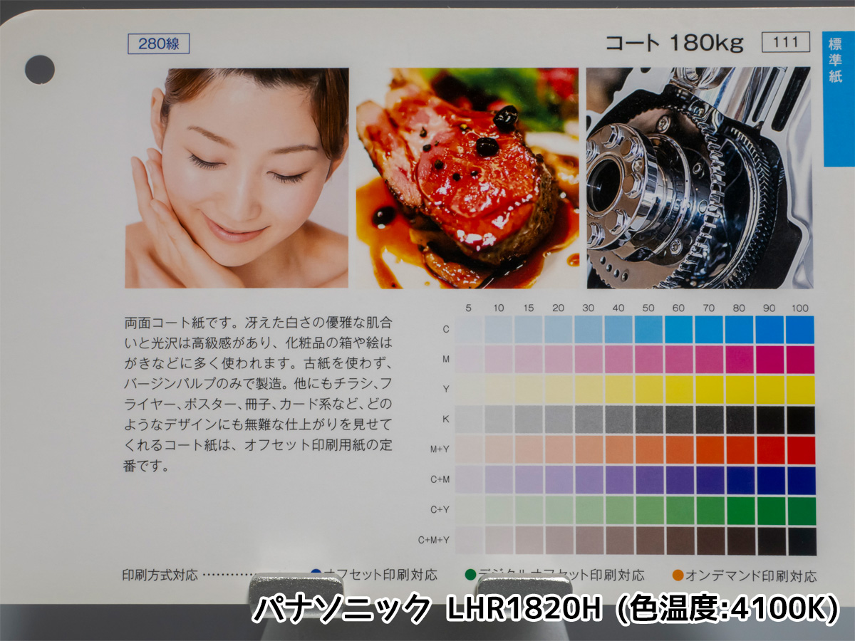 パナソニック LEDシーリングライト LHR1820H 色温度