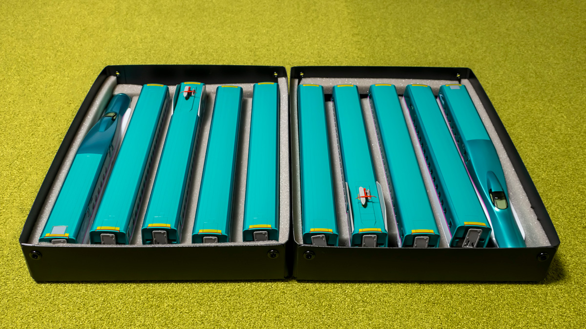 HOゲージ KATO E5系 新幹線 はやぶさ 収納ケース