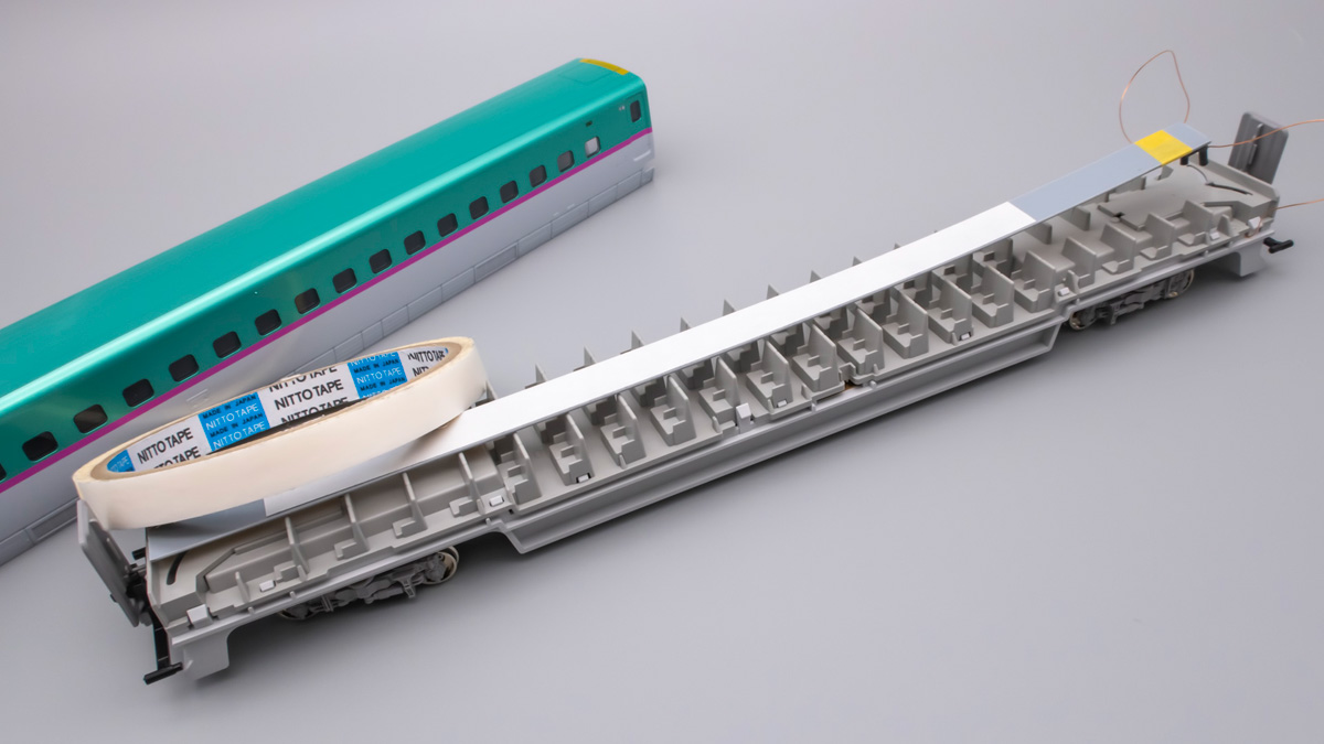 HOゲージ 自作室内灯 新幹線 はやぶさ