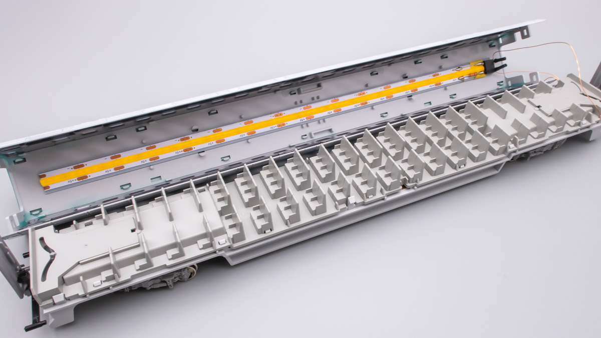 HOゲージ 自作室内灯 新幹線 はやぶさ