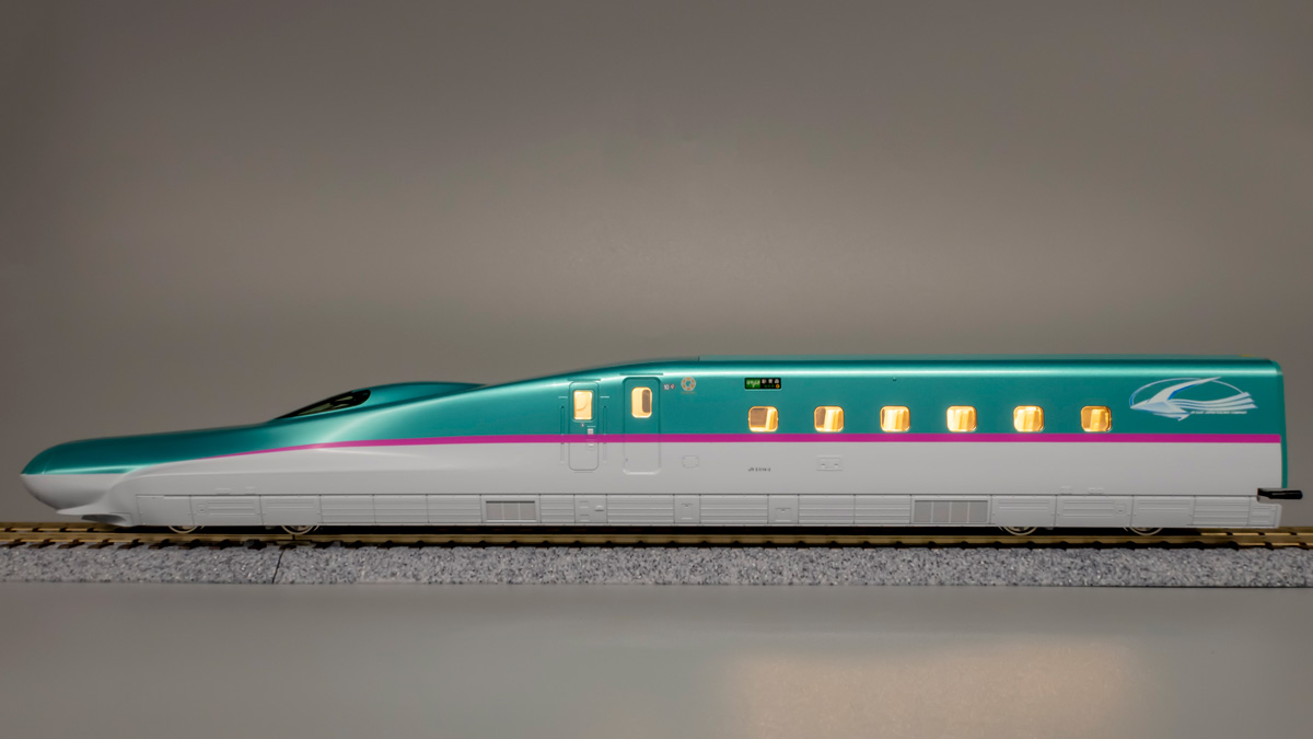 HOゲージ】新幹線「はやぶさ」に自作の室内灯を搭載してみた。 - かわ