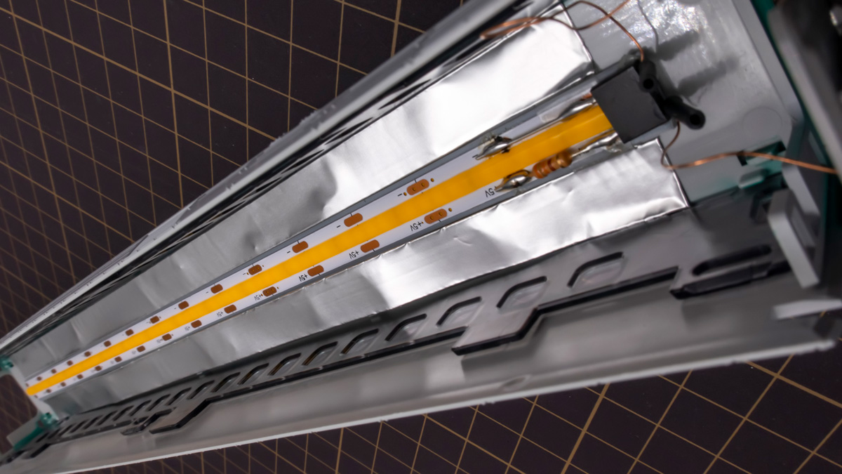 HOゲージ 自作室内灯 新幹線 はやぶさ