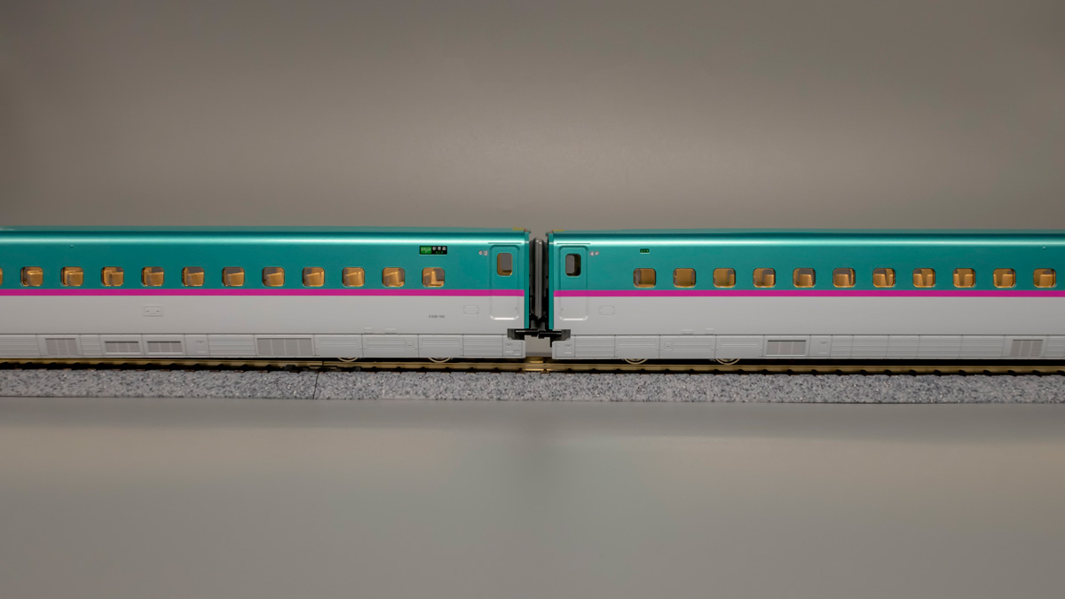 HOゲージ 自作室内灯 新幹線 はやぶさ