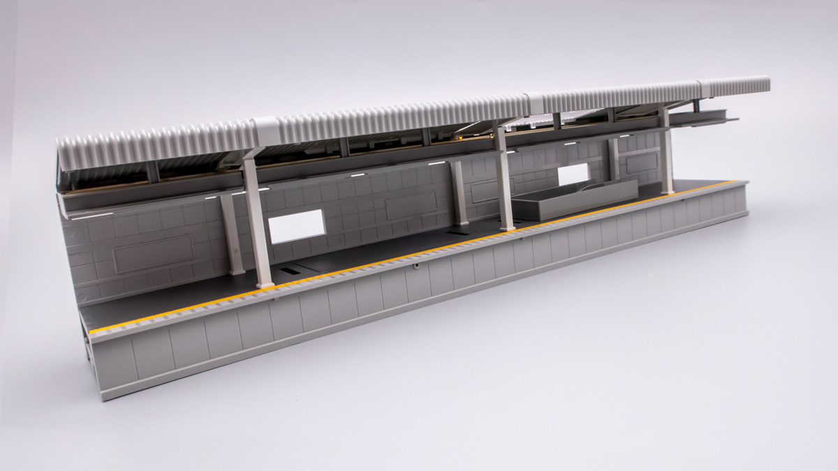 Nゲージ】KATOの「近郊形ホームDX」の対向式を導入。塗装や電飾も