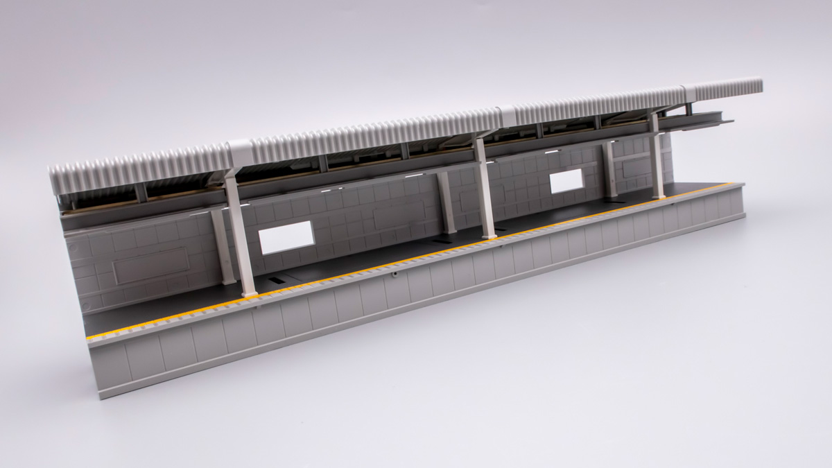 Nゲージ】KATOの「近郊形ホームDX」の対向式を導入。塗装や電飾も