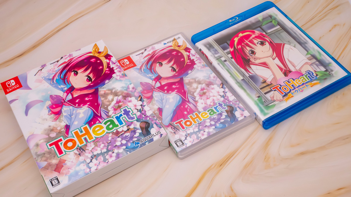 フル3Dでリメイクされた「ToHeart」を購入。HDリマスターのTV