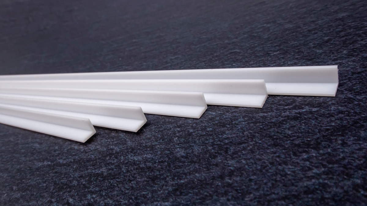 HOゲージの高架橋をプラ板で制作