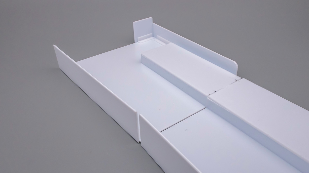 HOゲージの高架橋をプラ板で制作