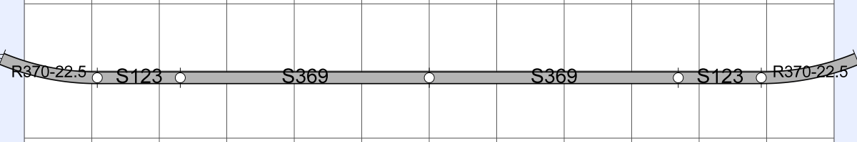 HOゲージの高架橋をプラ板で制作