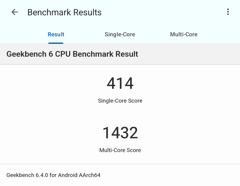 Xiaomi Redmi Pad SE 8.7 タブレット ベンチマーク