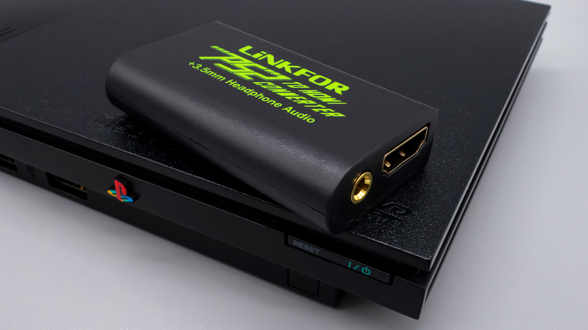 LiNKFOR PS2 to HDMI 変換 コンバーター