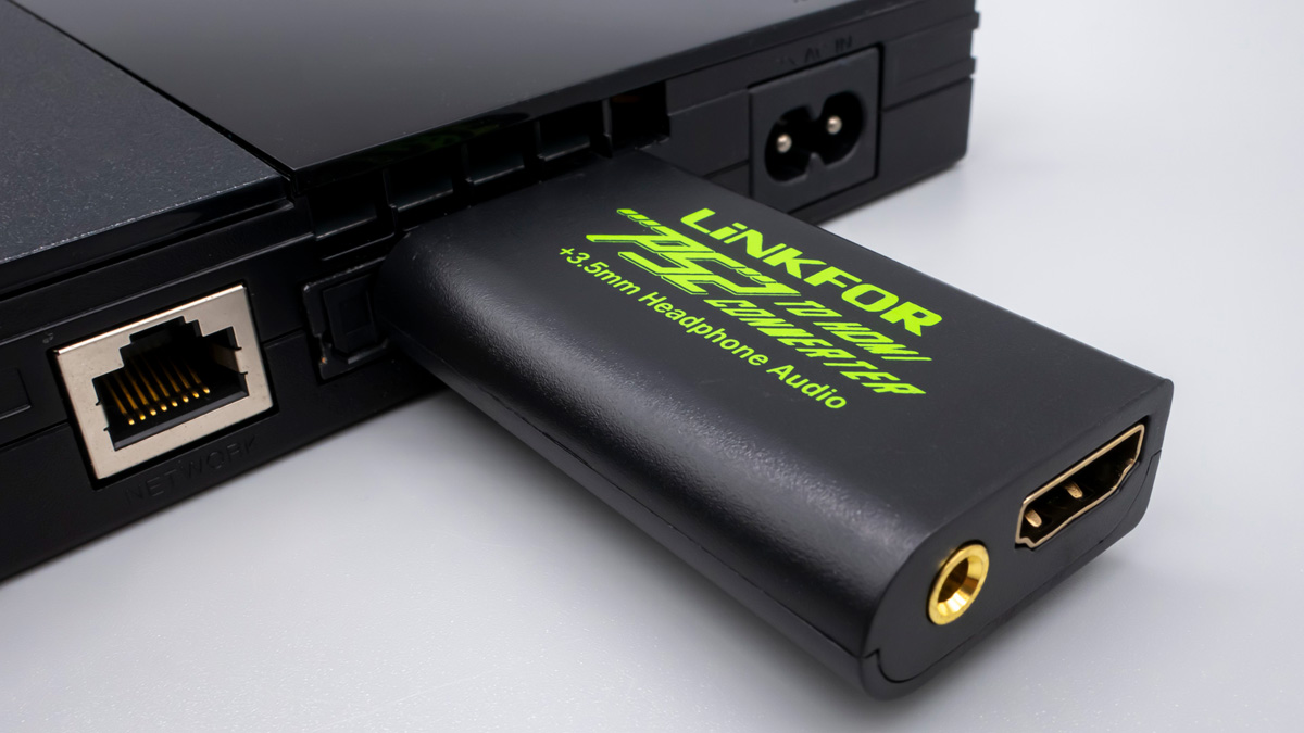 LiNKFOR PS2 to HDMI 変換 コンバーター