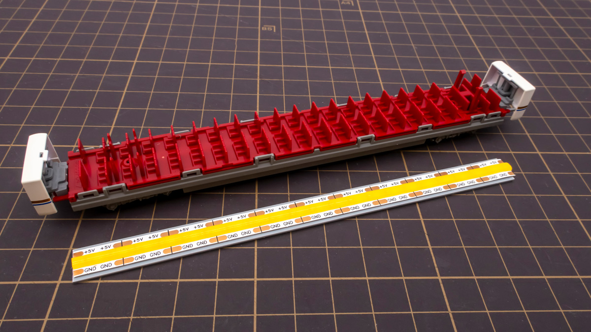 Nゲージ 鉄道模型 自作室内灯 作り方