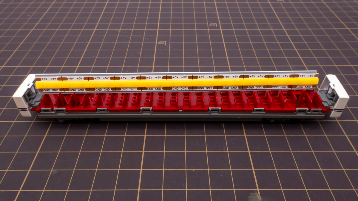 Nゲージ 鉄道模型 自作室内灯 作り方