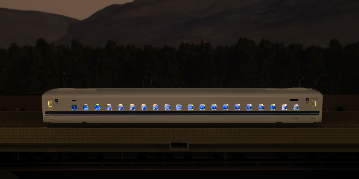 Nゲージ KATO 新幹線 N700S 室内灯搭載 4号車