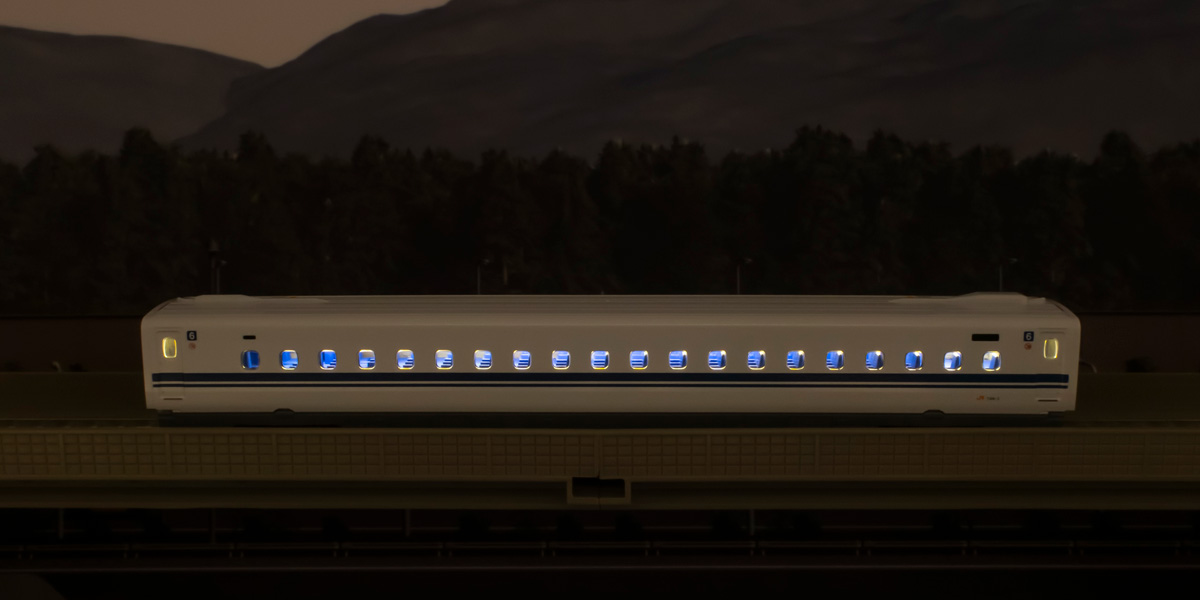 Nゲージ KATO 新幹線 N700S 室内灯搭載 6号車