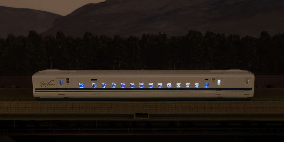 Nゲージ KATO 新幹線 N700S 室内灯搭載 11号車