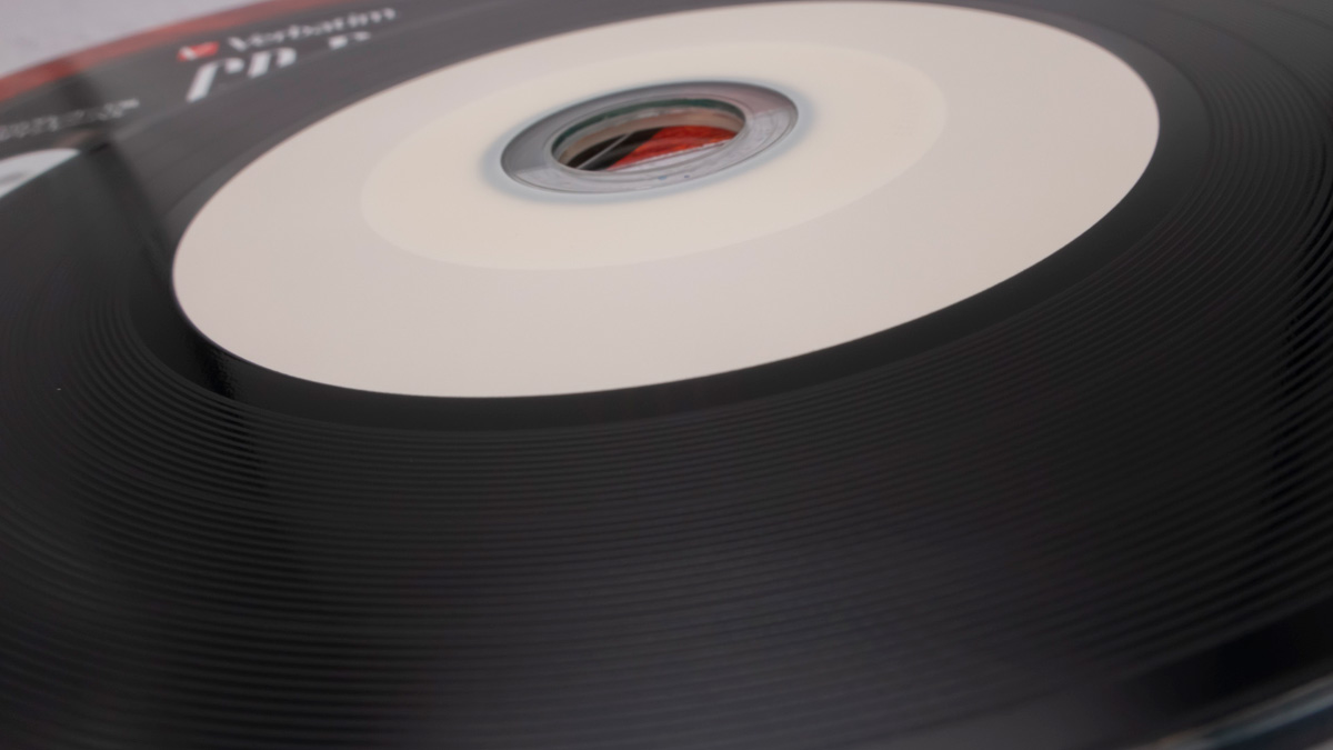 Verbatim CD-R Phono-R レコードデザイン