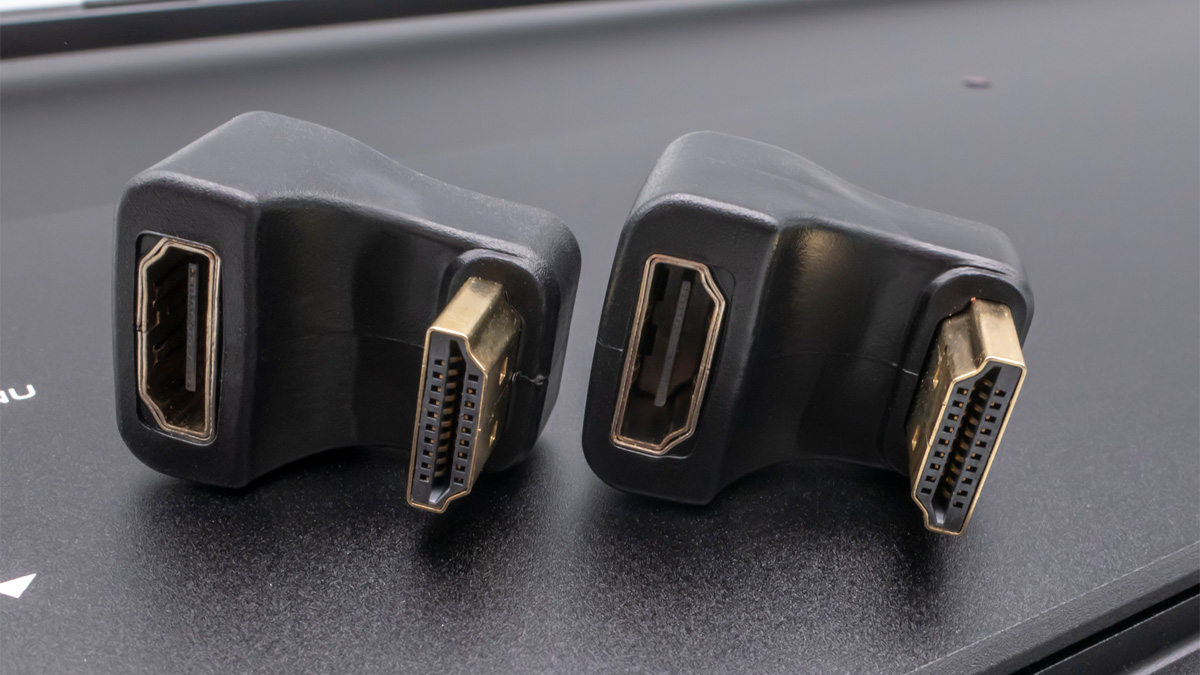 オーディオファン U字 HDMI-HDMIアダプタ
