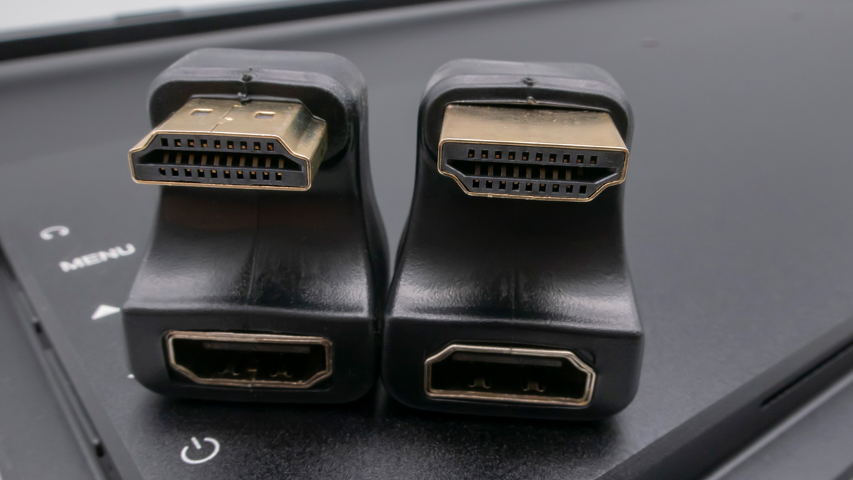 オーディオファン U字 HDMI-HDMIアダプタ