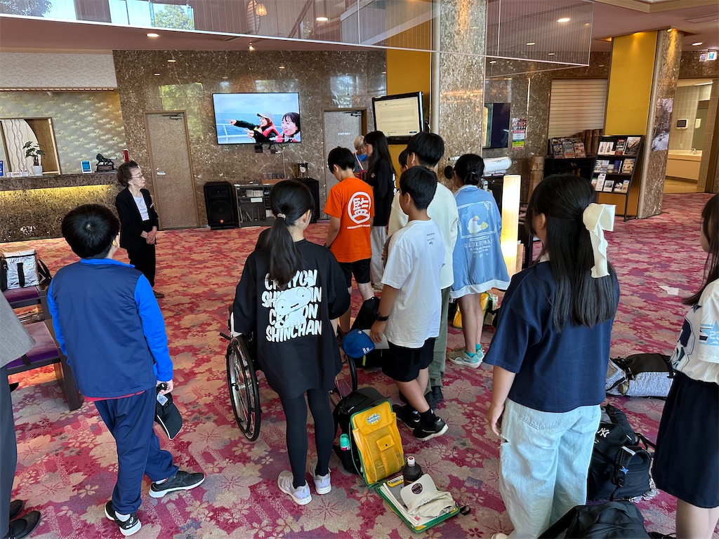 6年生 修学旅行【7/17③】退館式 - 標津町立川北小学校ブログ