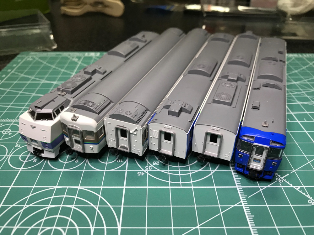 TOMIX キハ183系「まりもBセット」を整備してみた - 川崎鶴見鉄道録