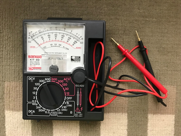 名鉄1000系側面方向幕用電源ケーブル・昇圧器セット [No.TP01] 高圧地絡継電器（高圧地絡継電器）