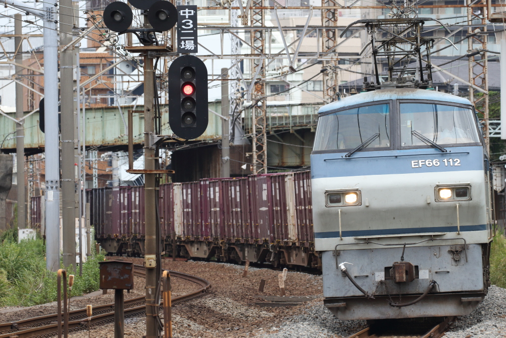 貨物列車撮影 9 14 64国鉄色充当3064レなど 川崎鶴見鉄道録