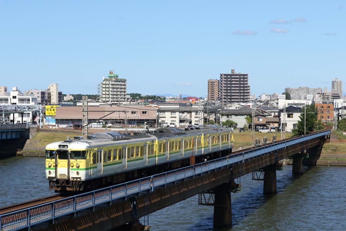 カラフルな新潟115系を撮る その3 日本海撮り鉄遠征 川崎鶴見鉄道録